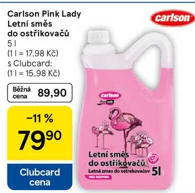 Carlson Pink Lady Letní směs do ostřikovačů, 5 l