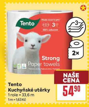 Tento Kuchyňské utěrky