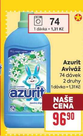 Azurit Aviváž 74 dávek BILLA