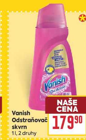 Vanish Odstraňovač skvrn 1l BILLA