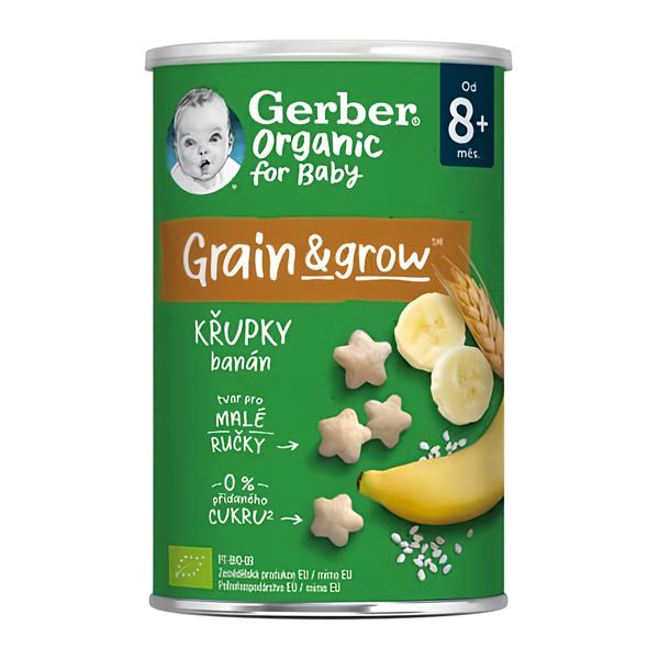 Gerber Organic křupky banánové Košík.cz