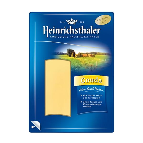 Heinrichsthaler Gouda plátky 48% bez laktózy