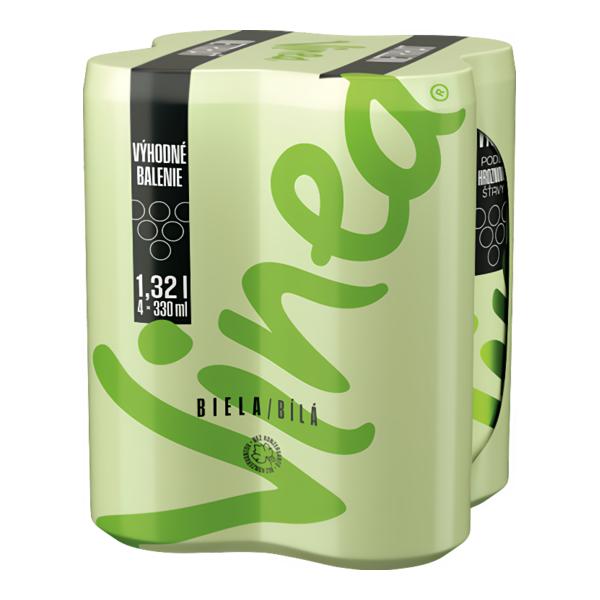 Vinea Bílá Multipack 4x330ml plech
