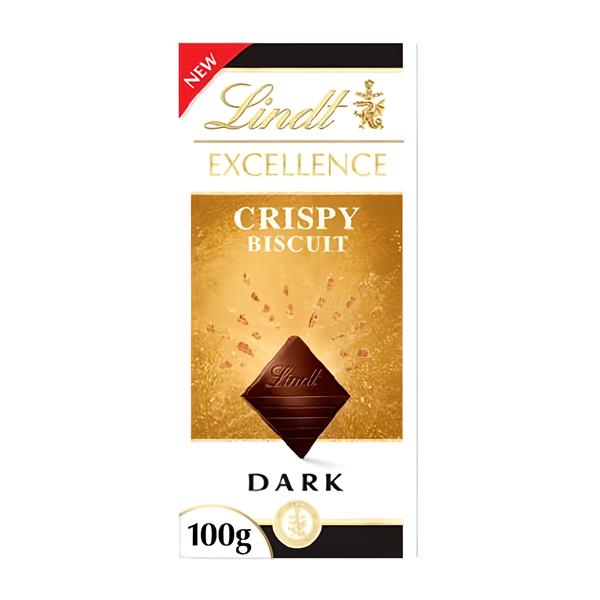 Lindt Čokoláda Excellence hořká se sušenkou