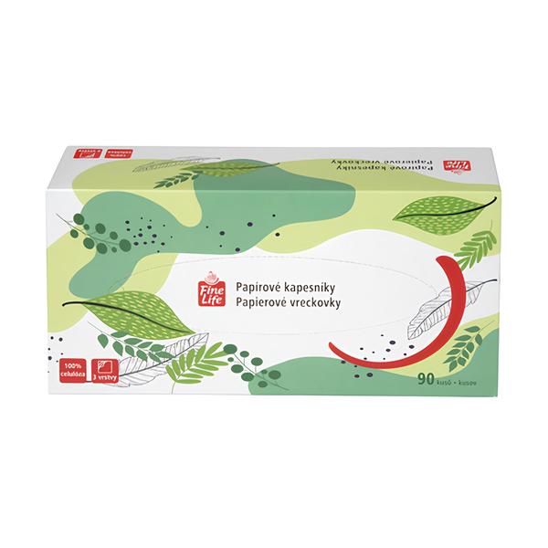 Fine Life Kapesníky papírové 3vrstvé