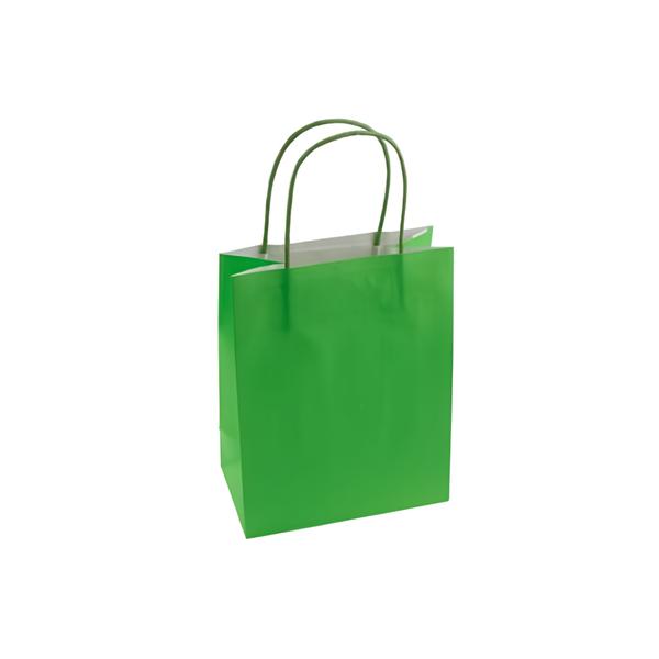 Niteola Taška papírová dárková 18x23cm,zelená