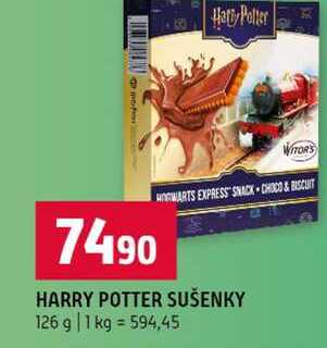 HARRY POTTER SUŠENKY 126 g