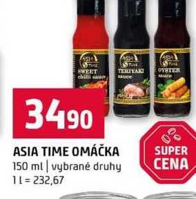 ASIA TIME OMÁČKA 150 ml vybrané druhy 