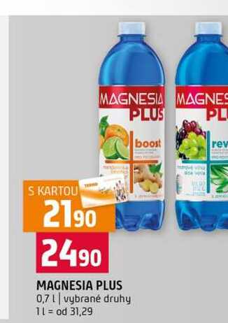 MAGNESIA PLUS 0,7l vybrané druhy