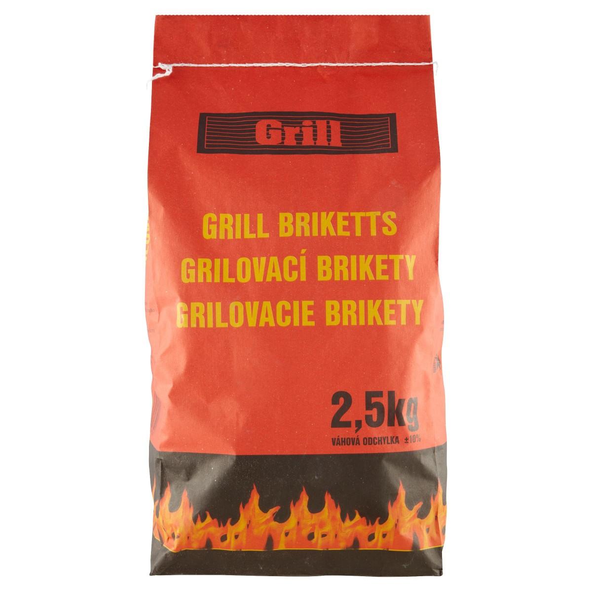 Grilovací brikety, 2.5 kg