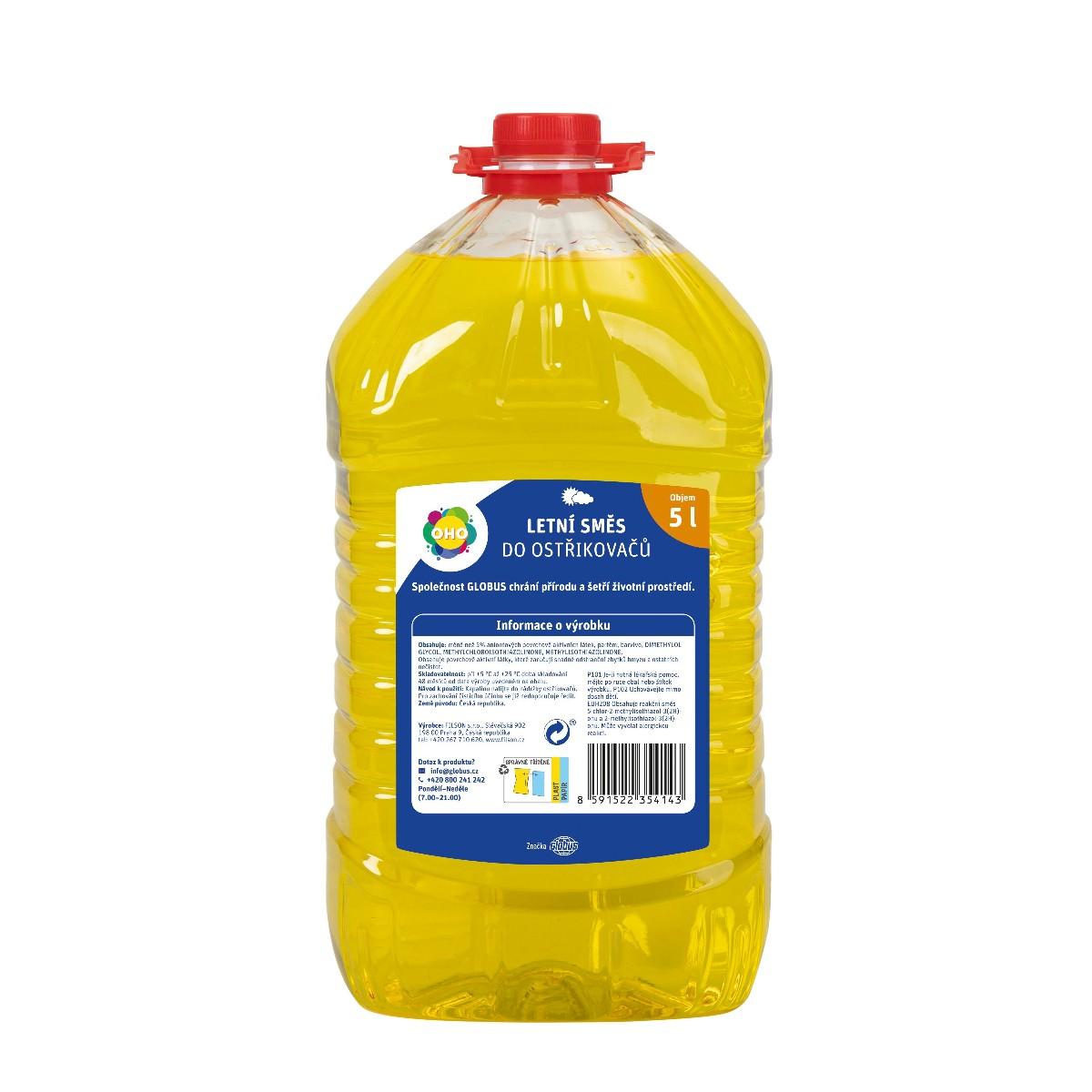 Letní směs do ostřikovačů, 5 l