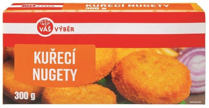 VÁŠ VÝBĚR Kuřecí nugety, 300 g