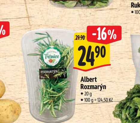  Albert Rozmarýn 20g 