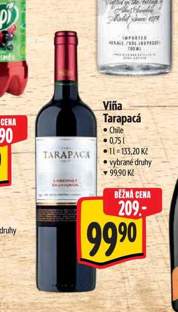   Viña Tarapacá  0,75 l