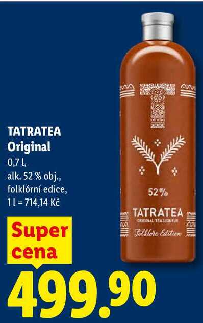 TATRATEA Original, 0,7 l