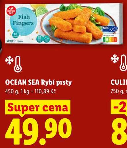 OCEAN SEA Rybí prsty, 450 g