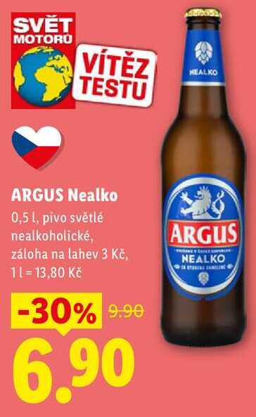 ARGUS Nealko, 0,5 l