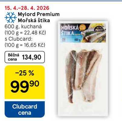 Mylord Premium Mořská štika, 600 g, kuchaná 