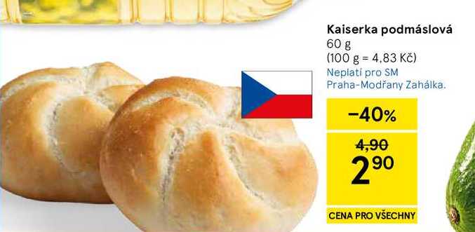 Kaiserka podmáslová, 60 g  