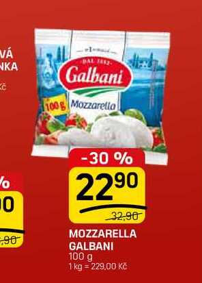 MOZZARELLA GALBANI 100 g