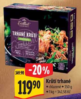 Krůtí trhané, 350 g