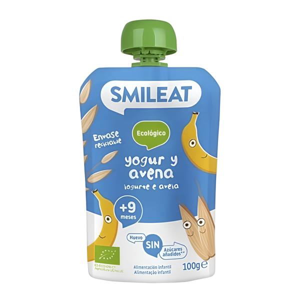 Smileat BIO Kapsička řecký jogurt, banán a oves Košík.cz