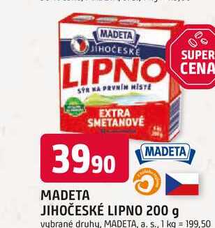 MADETA JIHOČESKÉ LIPNO 200 g 