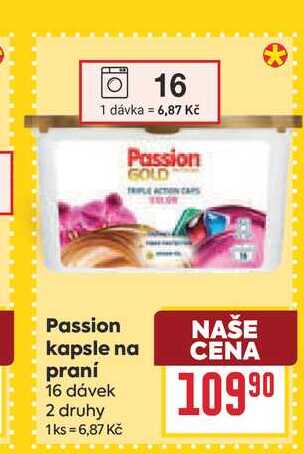 Passion kapsle na praní 16 dávek