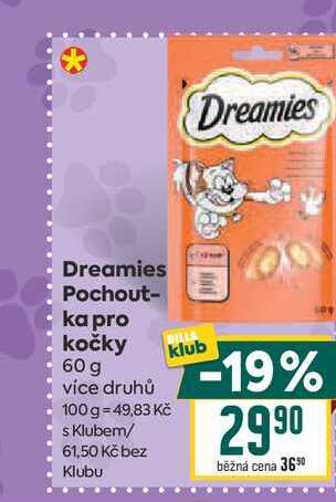 Dreamies Pochoutka pro kočky 60 g