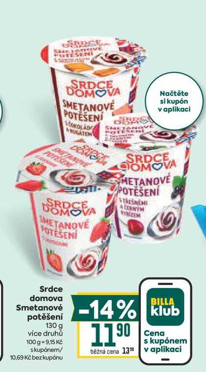 Srdce domova Smetanové potěšení 130 g