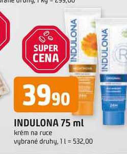 INDULONA 75 ml krém na ruce vybrané druhy Trefa