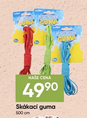 Skákací guma 500 cm Hruška