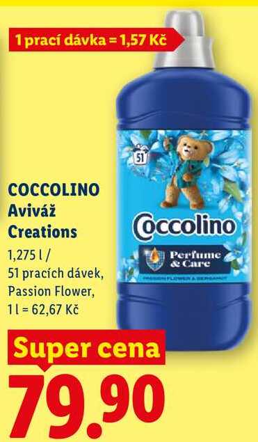 COCCOLINO Aviváž Creations, 1,275 l