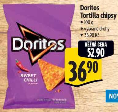Doritos Tortilla chipsy, 100 g