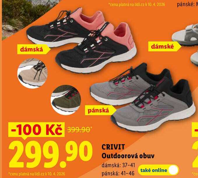 CRIVIT Outdoorová obuv