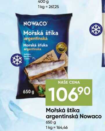 NOWACO Mořská štika argentinská 650 g