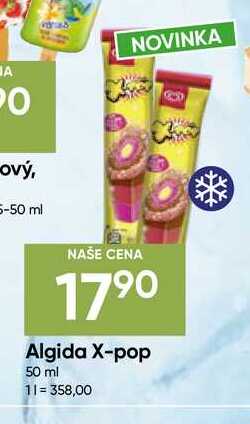 Algida X-pop 50 ml 