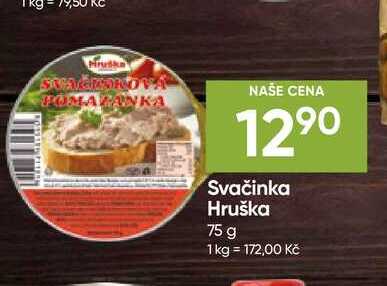 Svačinka Hruška 75 g 