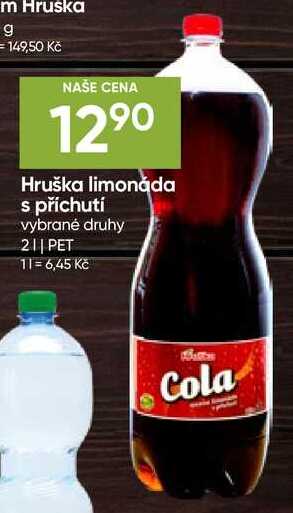 Hruška limonáda s příchutí vybrané druhy 2l