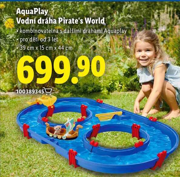 AquaPlay Vodní dráha Pirate's World  