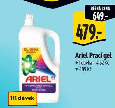 Ariel Prací gel 