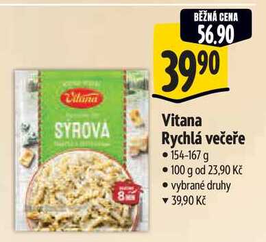 Vitana Rychlá večeře,  154-167 g  