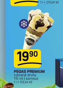 PEGAS PREMIUM vybrané druhy 115 ml | kornout  