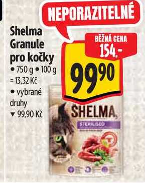 Shema Granule pro kočky,750 g