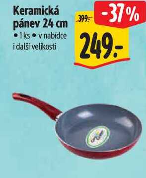 Keramická pánev 24 cm, 1 ks  