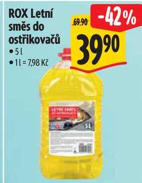 ROX Letní směs do ostřikovačů, 51  