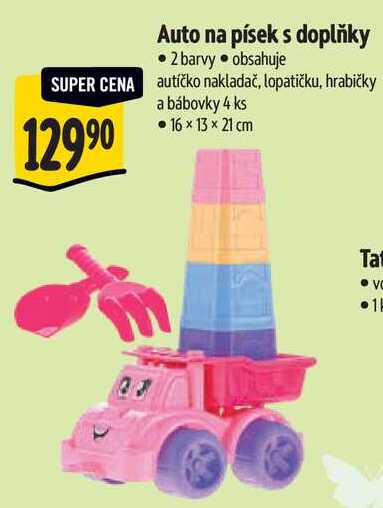 Auto na písek s doplňky Albert