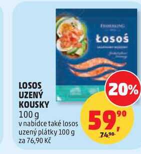 LOSOS UZENÝ KOUSKY, 100 g 