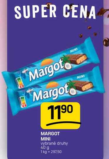 MARGOT MINI vybrané druhy 40 g 