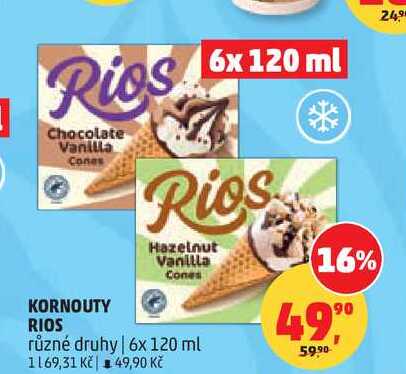 KORNOUTY RIOS, 6x 120 ml